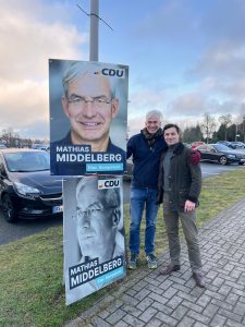 CDU Georgsmarienhütte Wahlkampf 2025 bundestagswahl Mathias Middelberg Tim Worpenberg Oesede